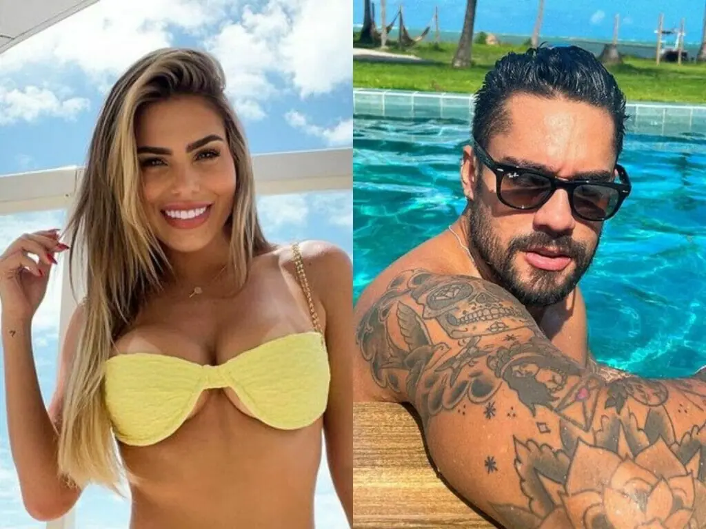 Erika Schneider e Bil Araújo