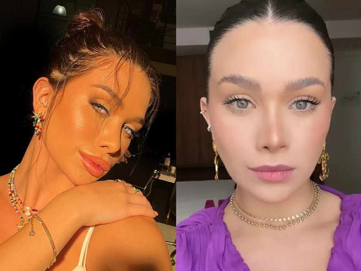 Flávia Pavanelli antes e depois
