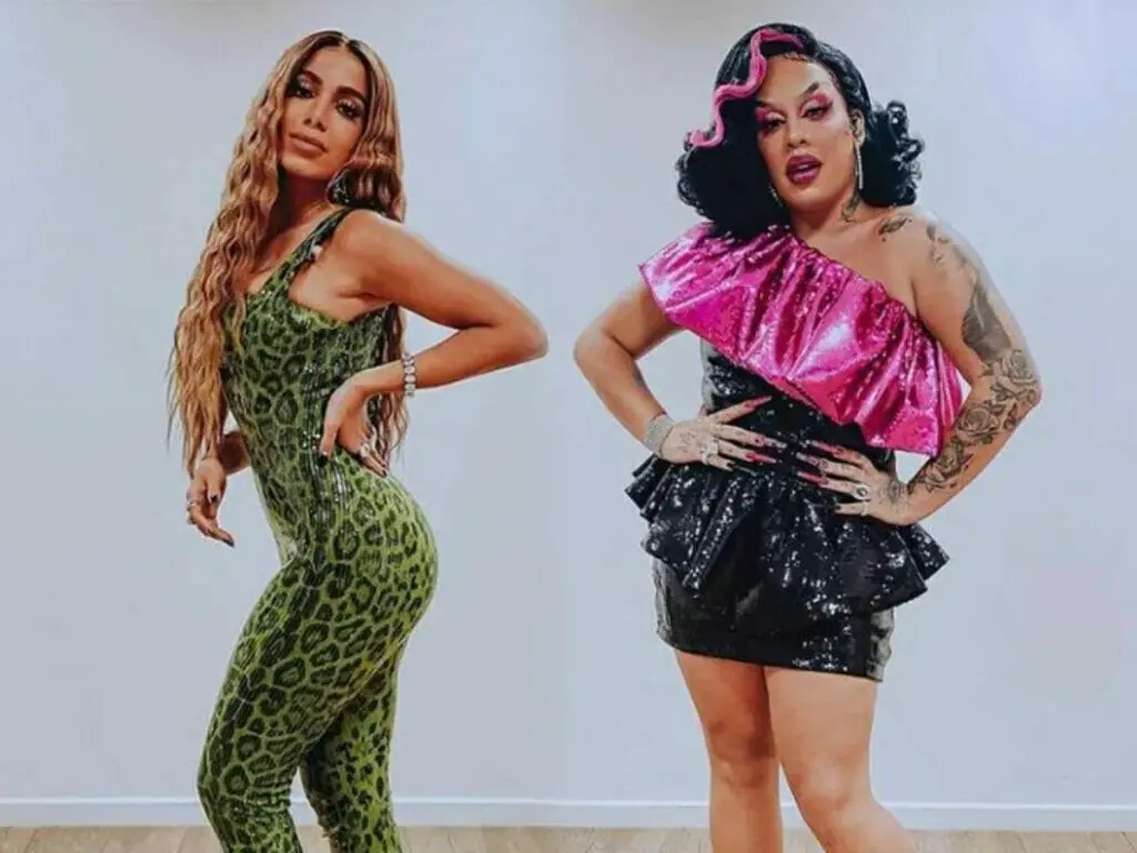 Anitta e Gloria Groove