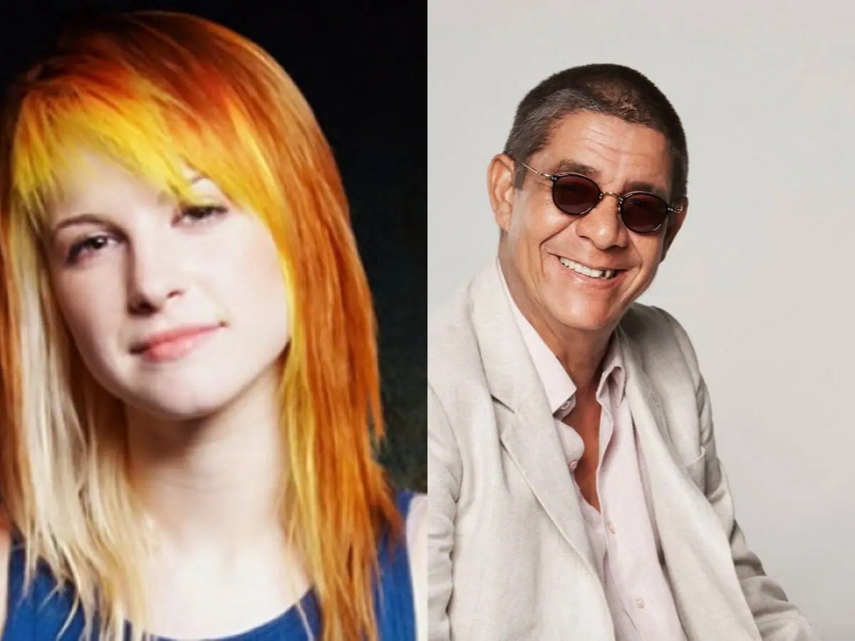 Hayley Williams e Zeca Pagodinho