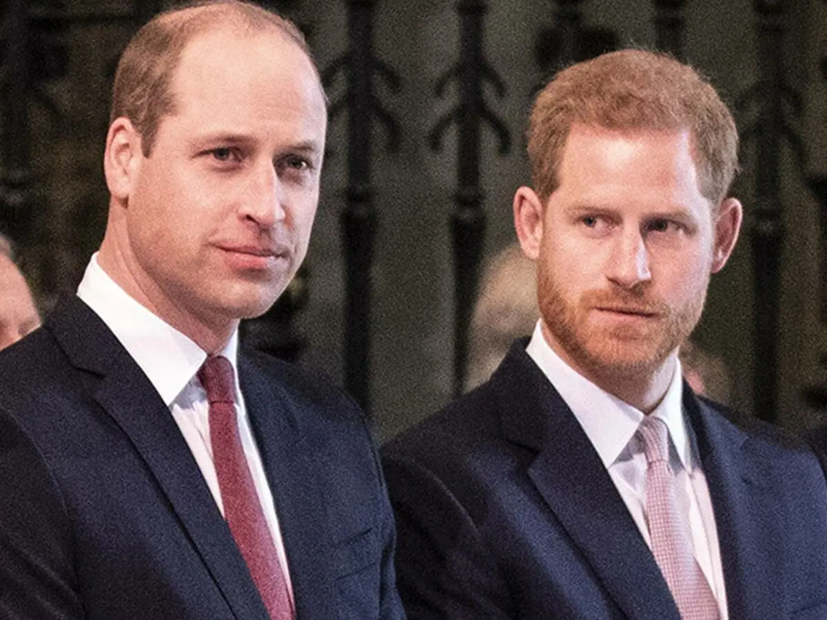 Príncipes William e Harry