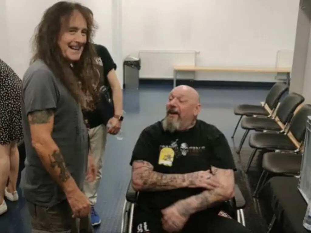 Steve Harris e Paul Di'Anno