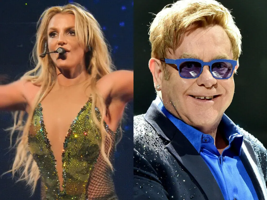 Britney Spears e Elton John