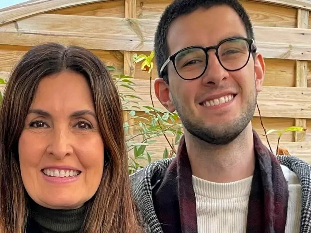 Fátima Bernardes e Vinícius Bonemer