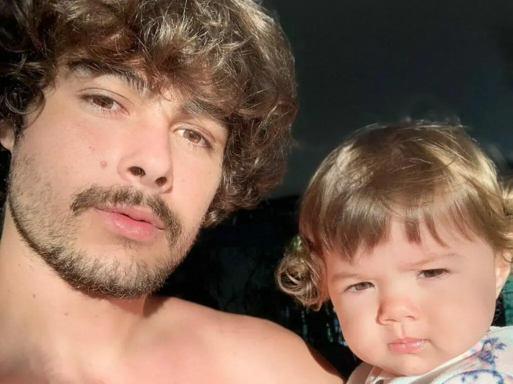 Rafa Vitti e a filha, Clara Maria