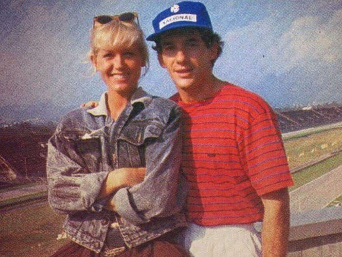 Xuxa e Ayrton Senna