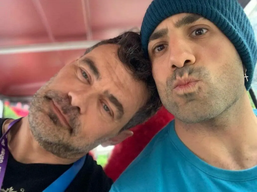 Carmo Dalla Vecchia e Kaysar Dadour