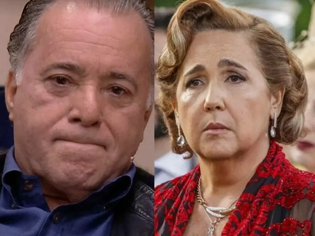 Claudia Jimenez e Tony Ramos