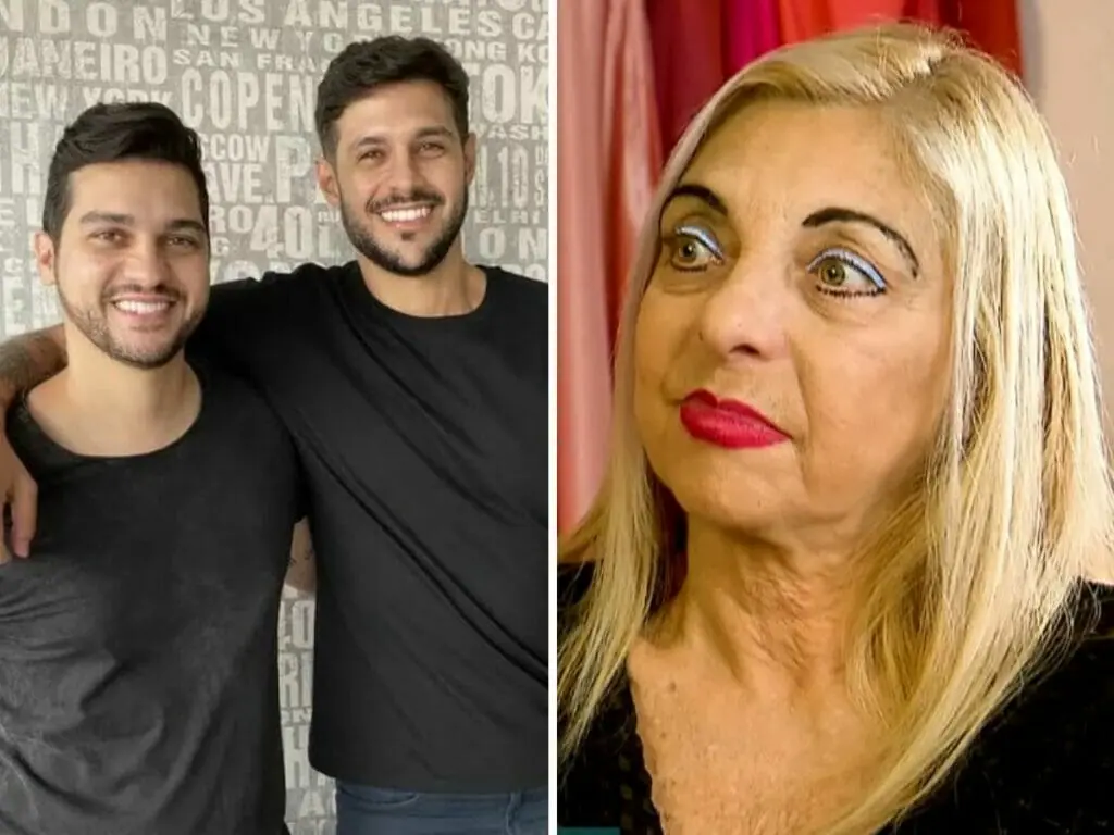 Diogo Mussi, Rodrigo e a mãe, Mara Lúcia