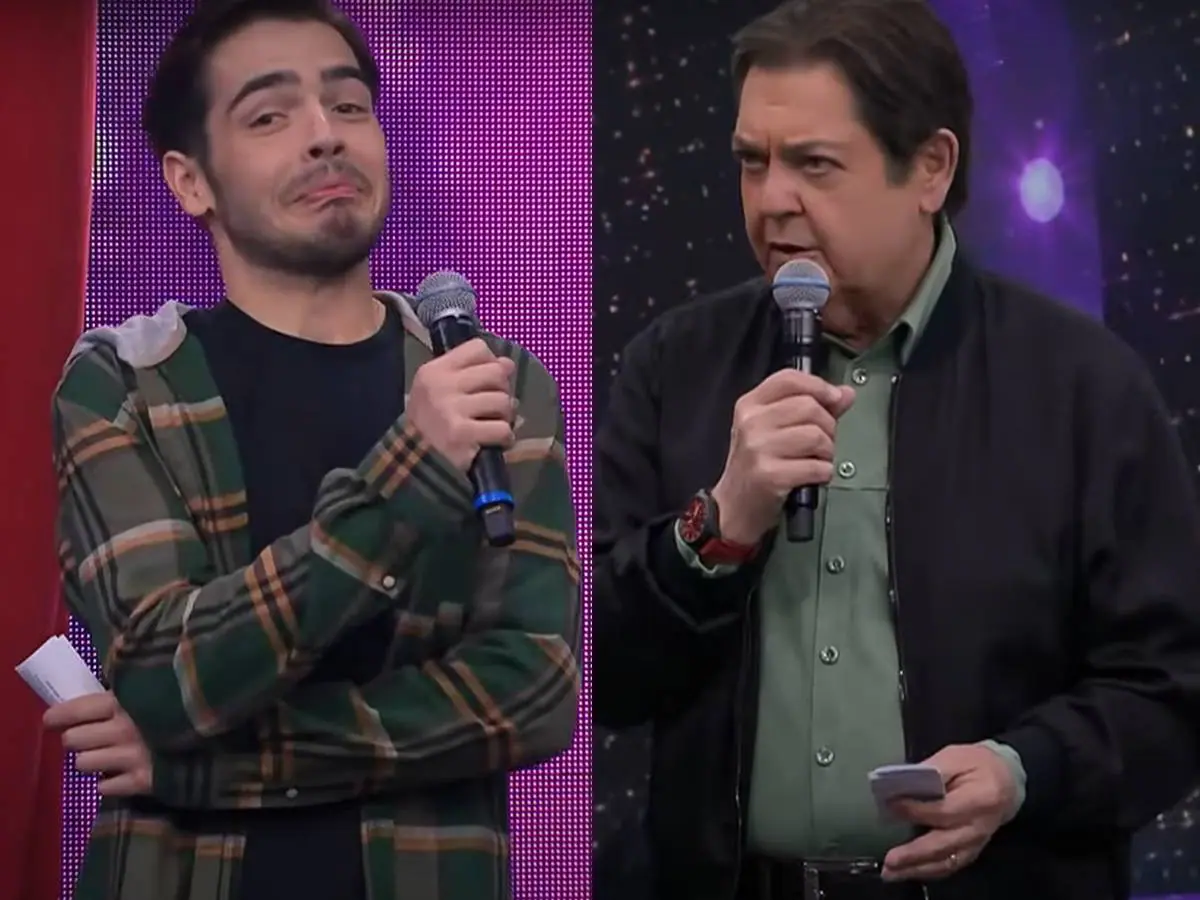 Filho de Faustão faz pergunta sobre sexo e causa constrangimento