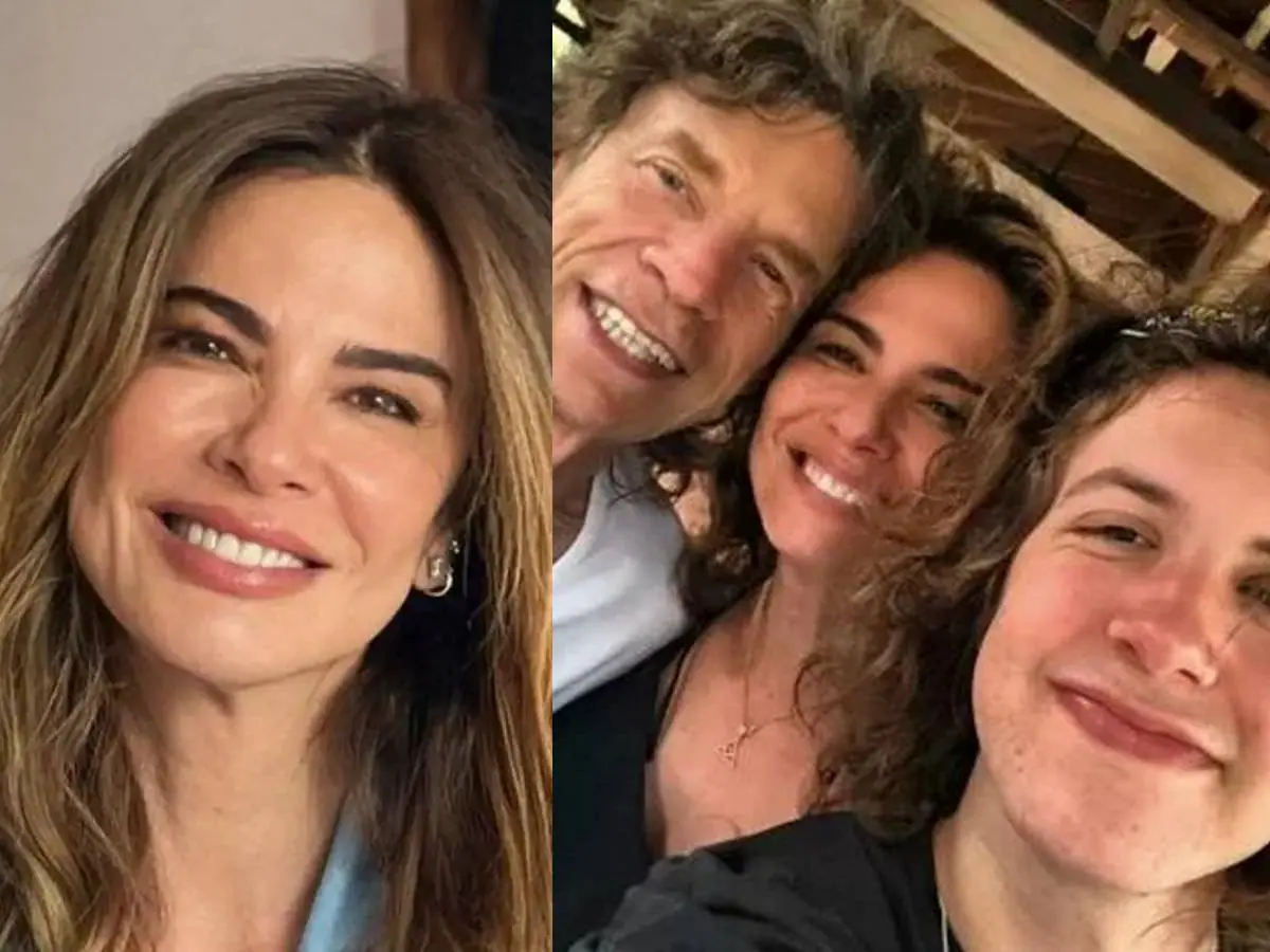 Luciana Gimenez, Lucas e Mick Jagger