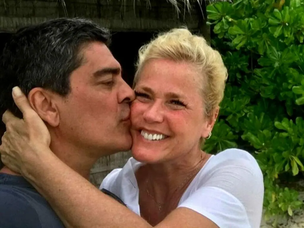 Xuxa e Junno Andrade