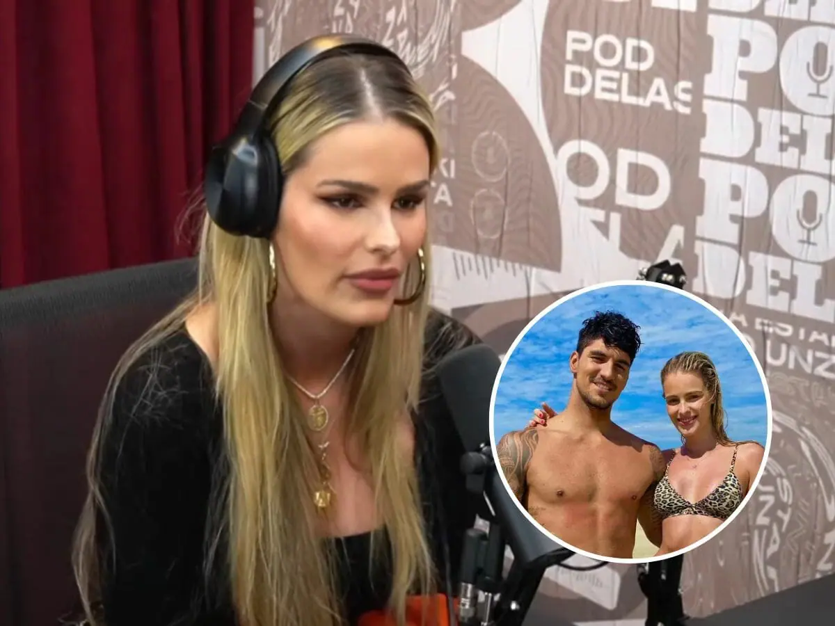 Yasmin Brunet relembra acusações após término com Gabriel Medina: “Foi muito cruel”