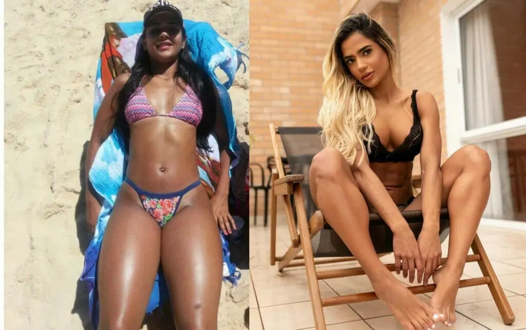 Antes e depois da Paula Lima