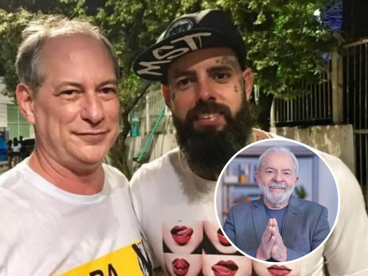 Ciro Gomes, Tico Santta Cruz e Lula