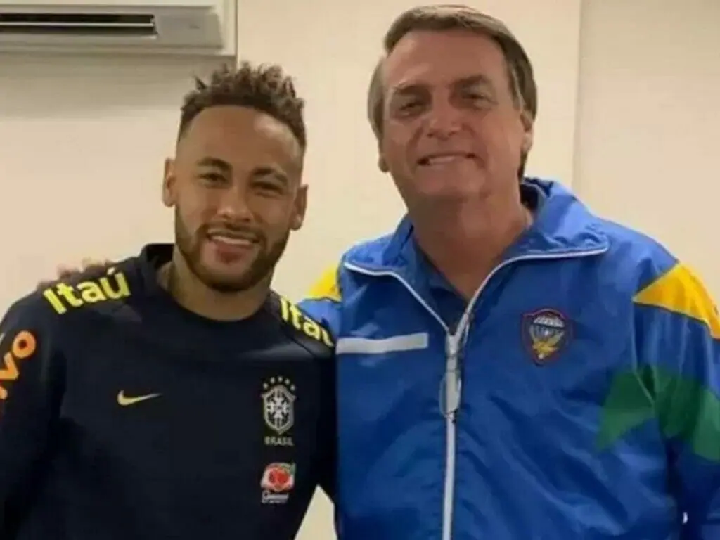 Neymar e Bolsonaro