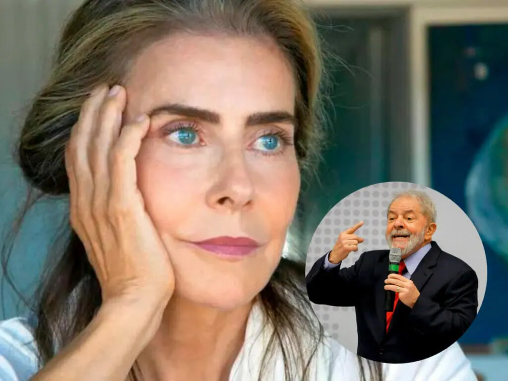 Maitê Proença e Lula