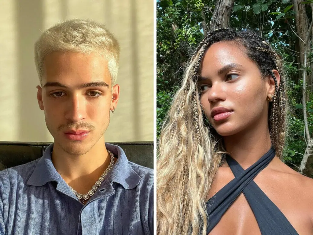 João Guilherme e Juliana Nalú, namorada de Kanye West