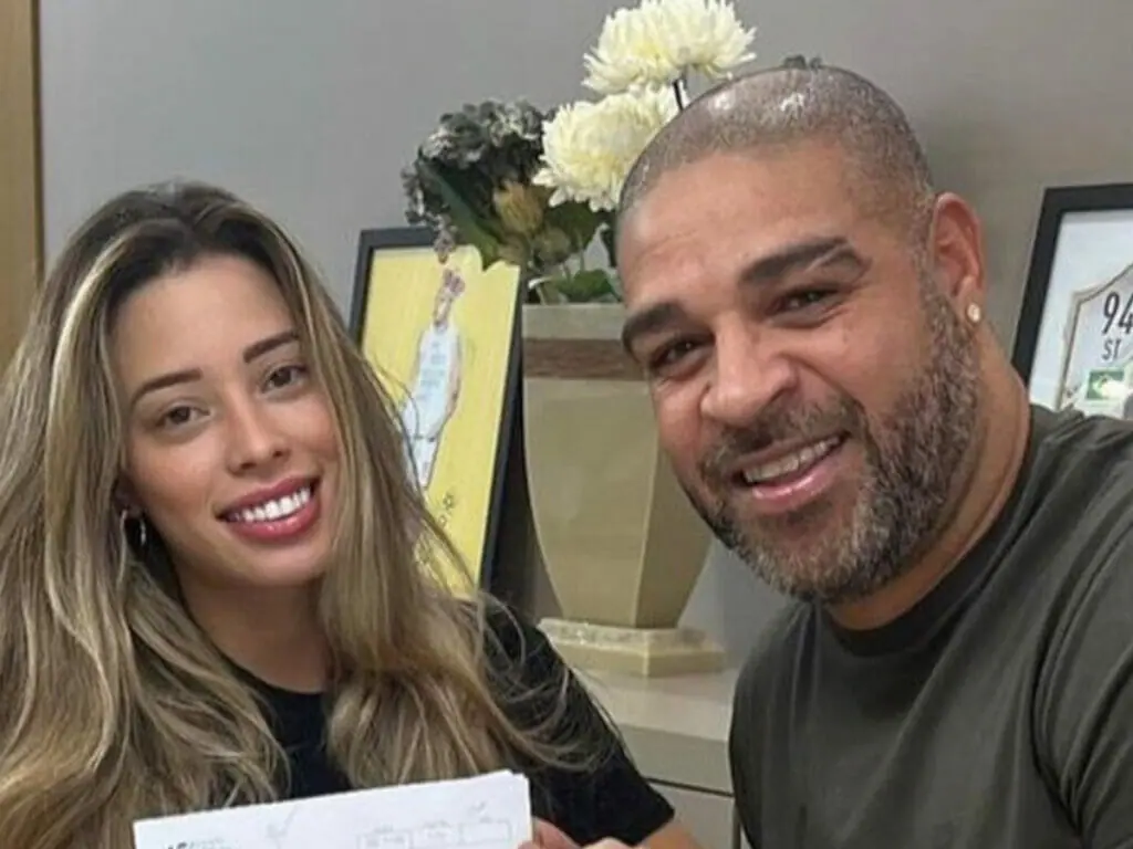 Micaela Mesquita e Adriano Imperador