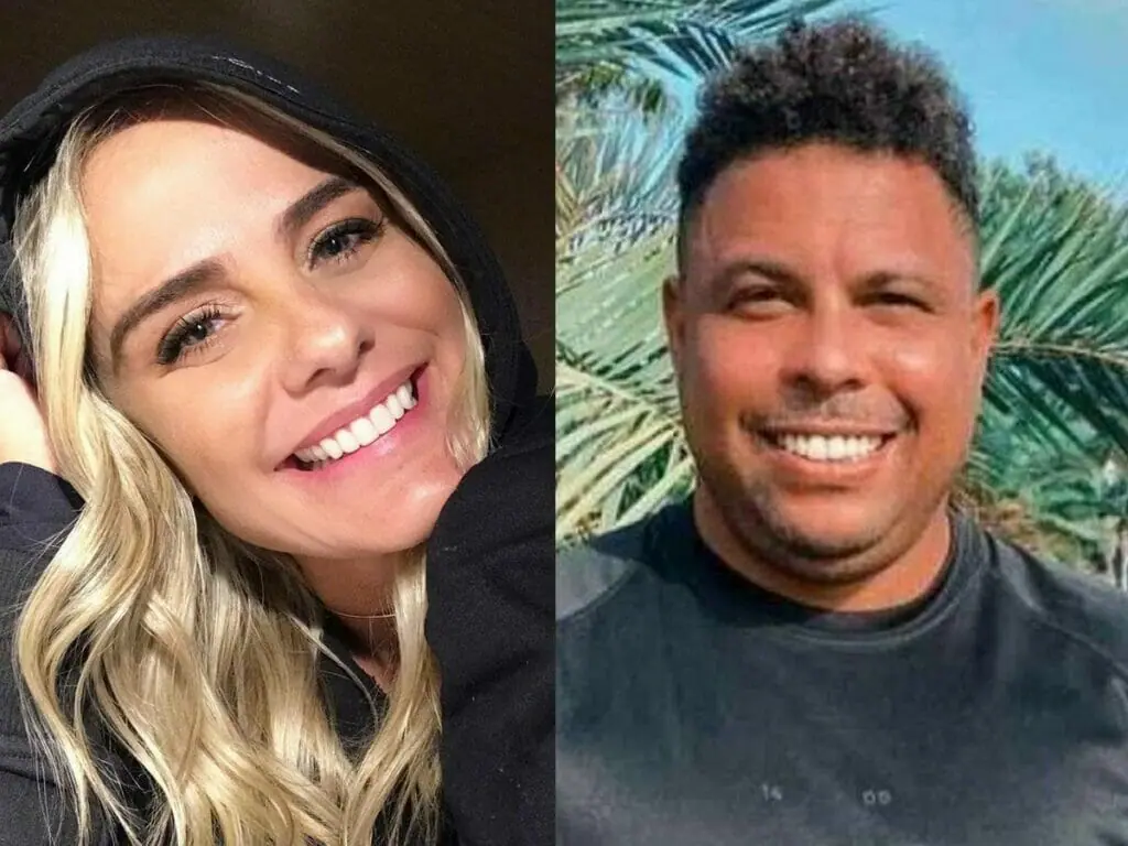 Milene Domingues e Ronaldo Nazário