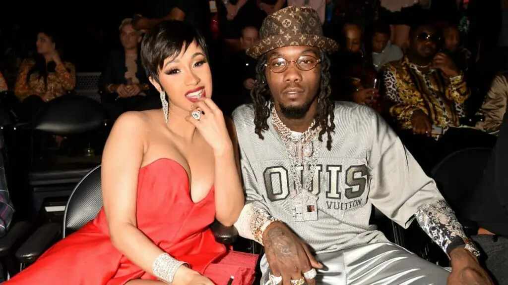 Cardi B e seu marido (Foto: Reprodução)