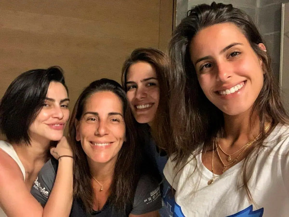 Cleo, Gloria Pires, Antônia e Ana Morais