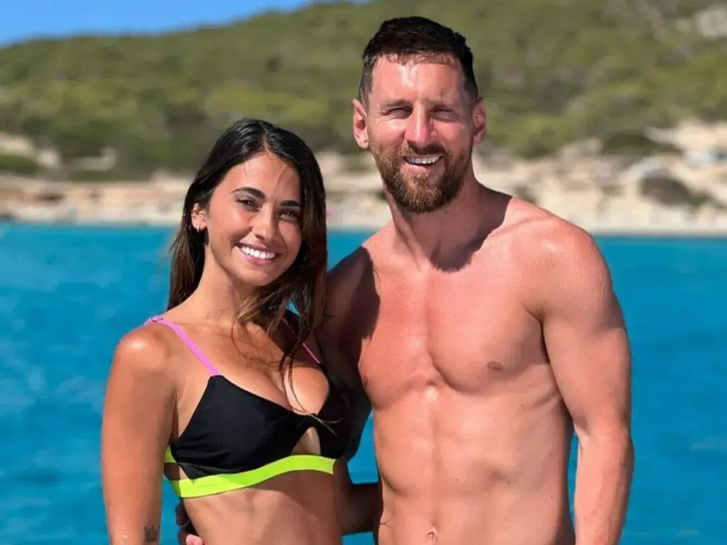 Lionel Messi e Antonella