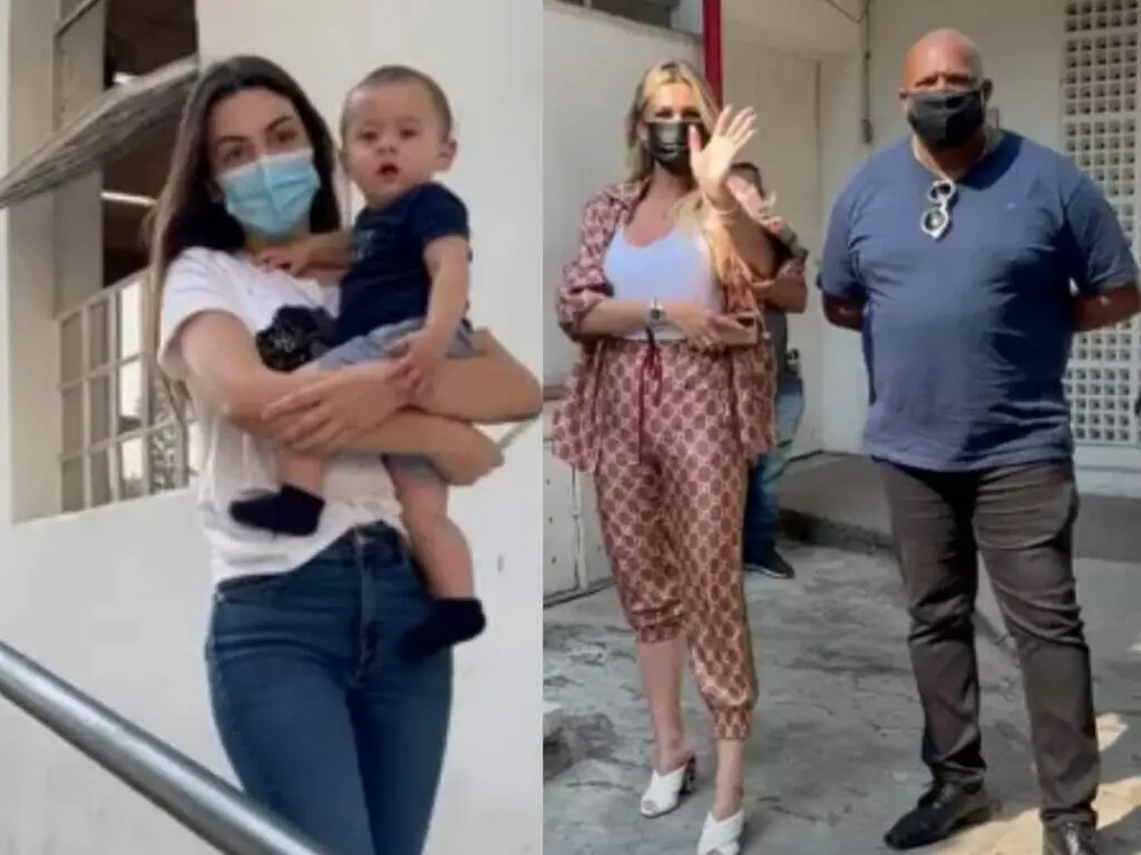 Lívia Andrade na ocasião do vídeo com Pétala Barreiros