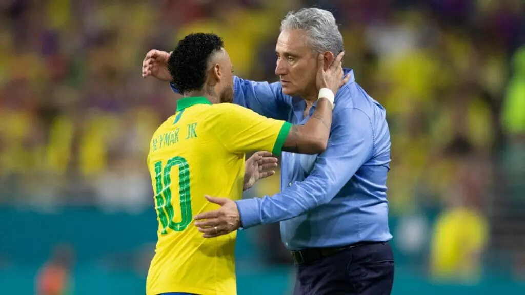 Neymar publica homenagem a Tite