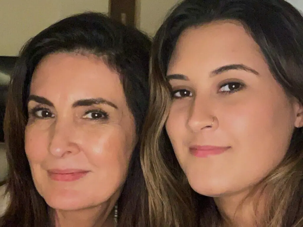 Fátima Bernardes e a filha, Bia Bonemer