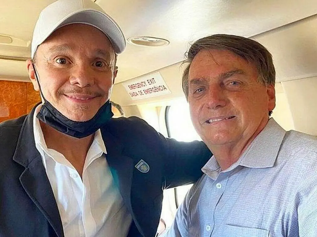 Netinho e Jair Bolsonaro