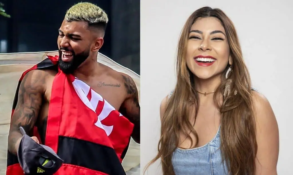 Gabigol e Ingrid Ohara