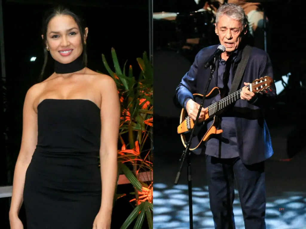 Juliette e Chico Buarque