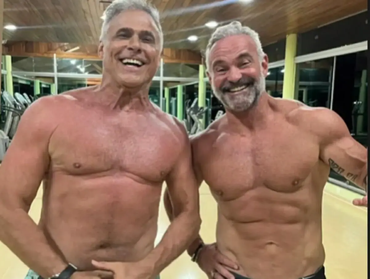 Oscar Magrini e Mateus Carrieri