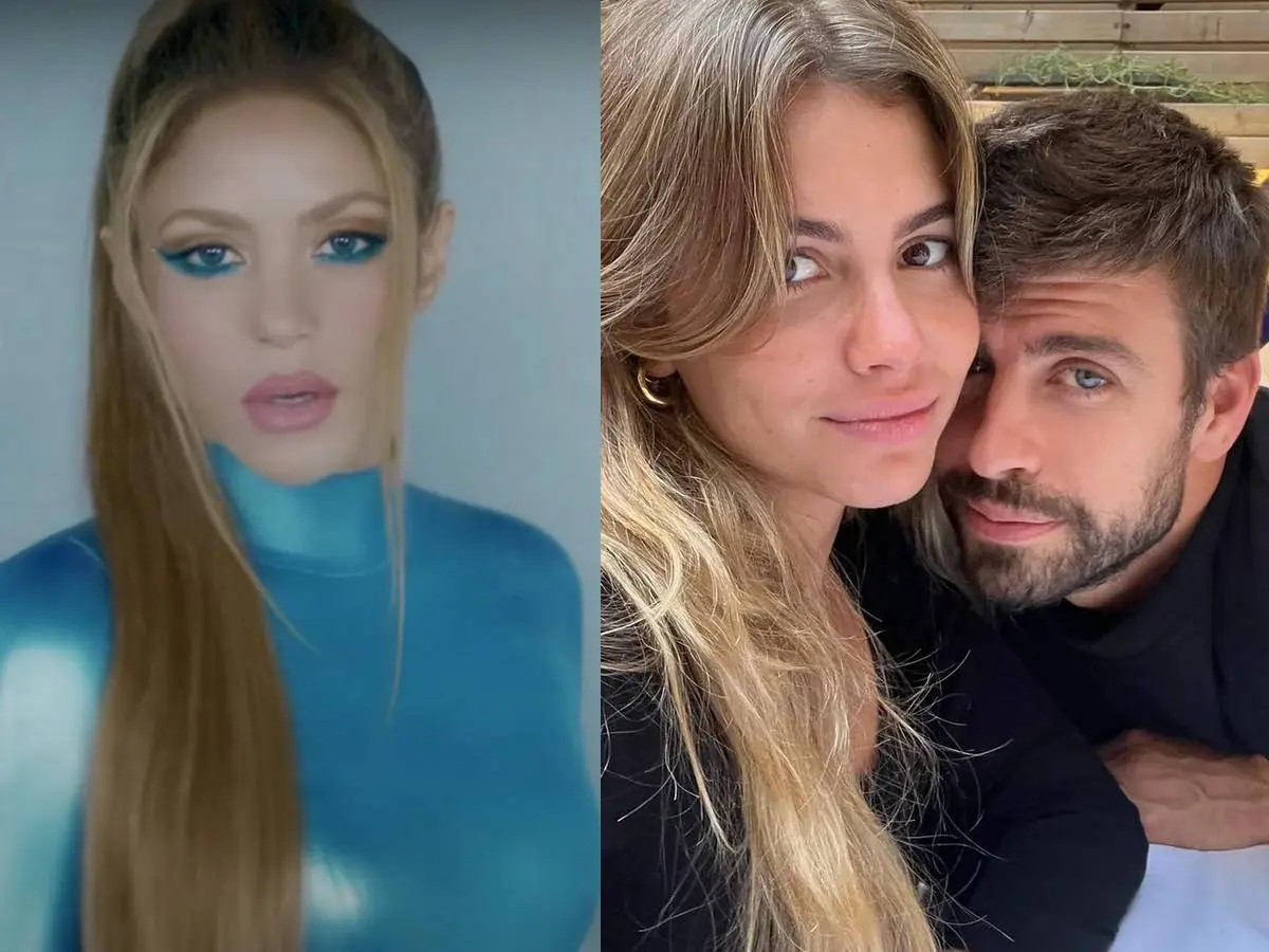 Shakira, Clara Chía e Gerard Piqué