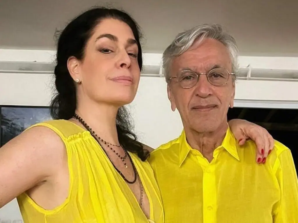 Caetano Veloso e Paula Lavigne