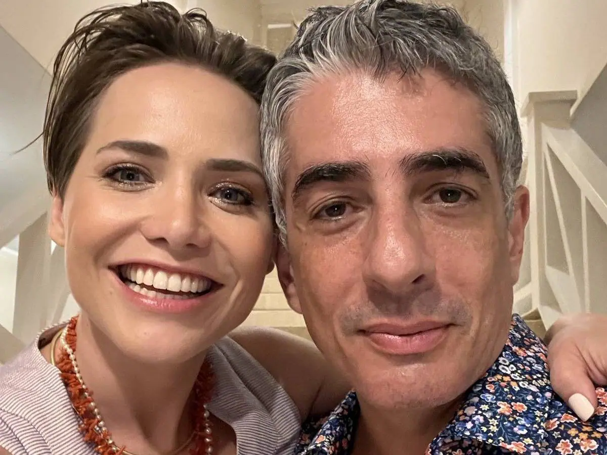 Letícia Colin e Michel Melamed