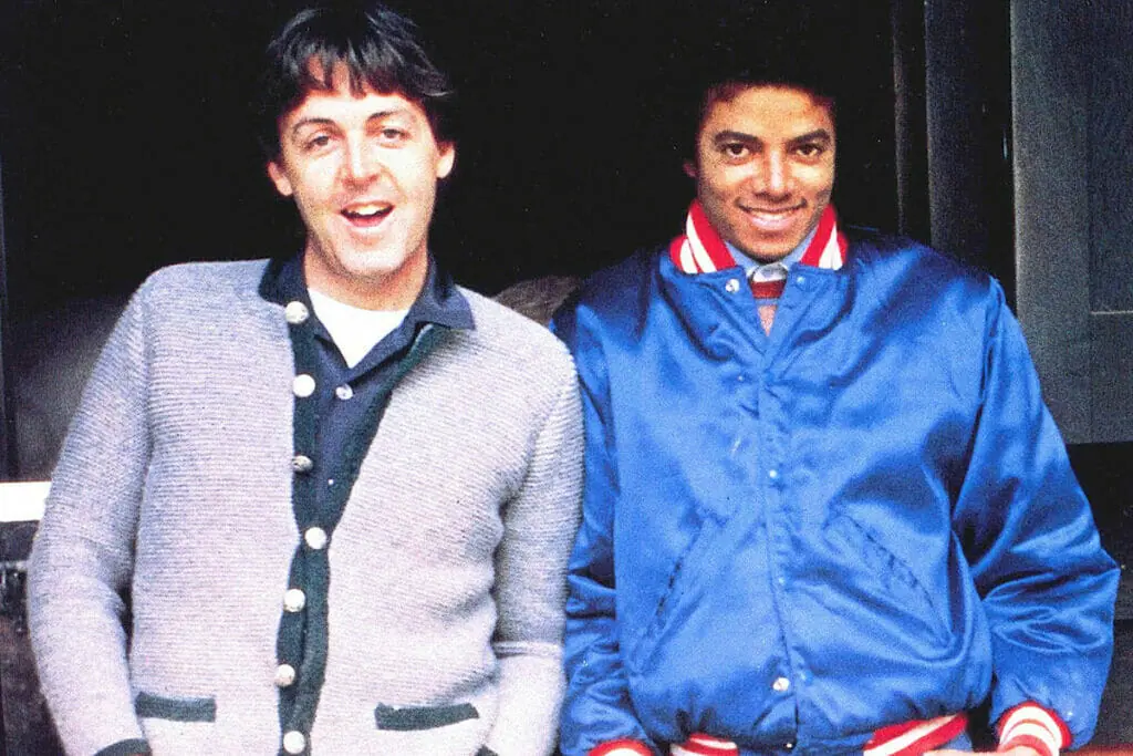 Paul McCartney e Michael Jackson