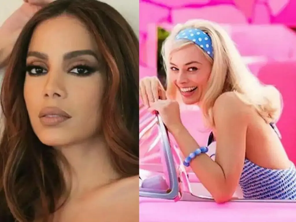 Anitta e Margot Robbie, a Barbie