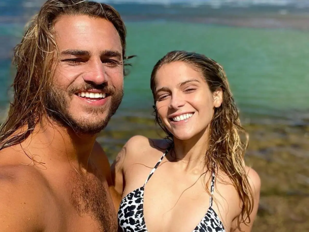 Caio Vaz e Isabella Santoni