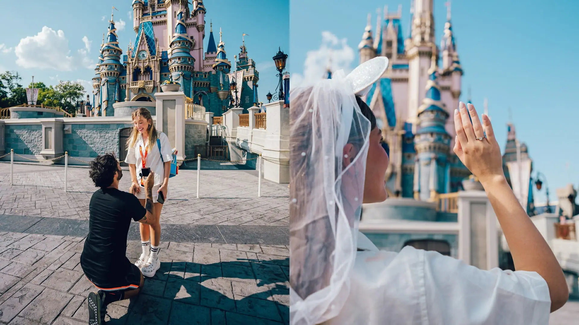 Duda Reis é pedida em casamento na Disney (Crédito: @fotosemorlando)