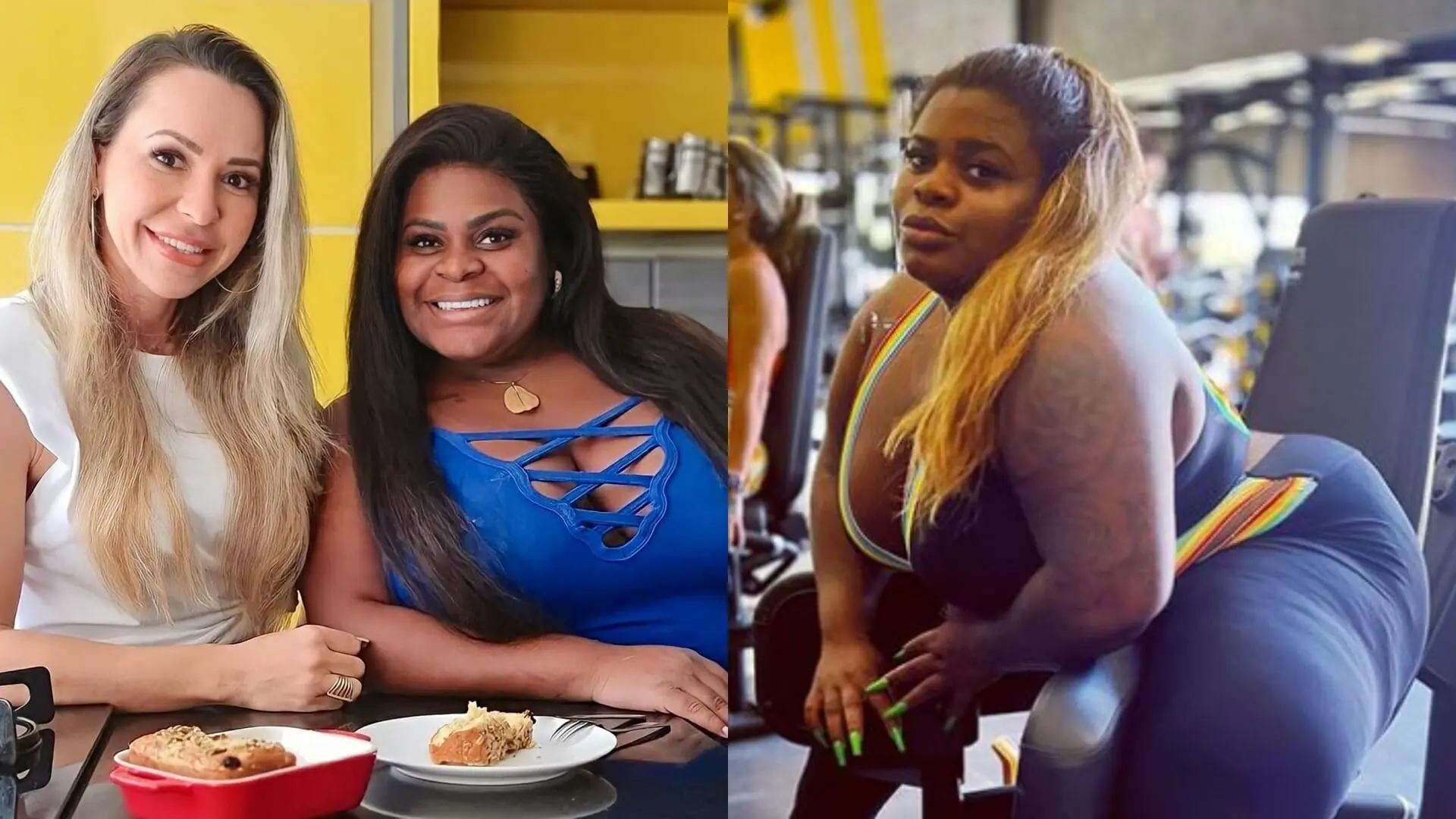 Nutricionista Renata Branco e Jojo Todynho (Divulgação/Montagem Observatório dos Famosos)