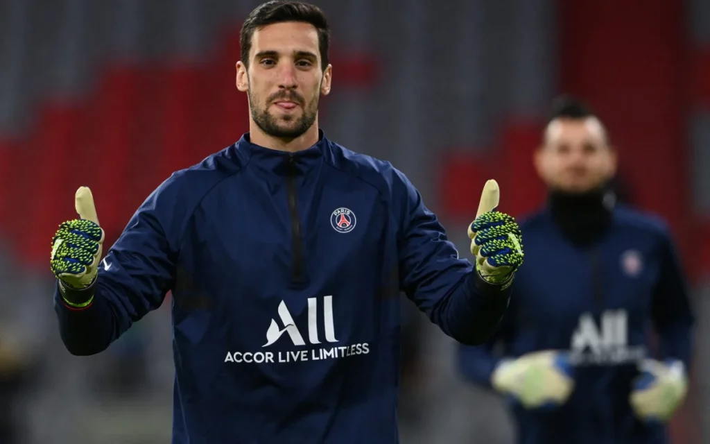 Sergio Rico é goleiro reserva do PSG