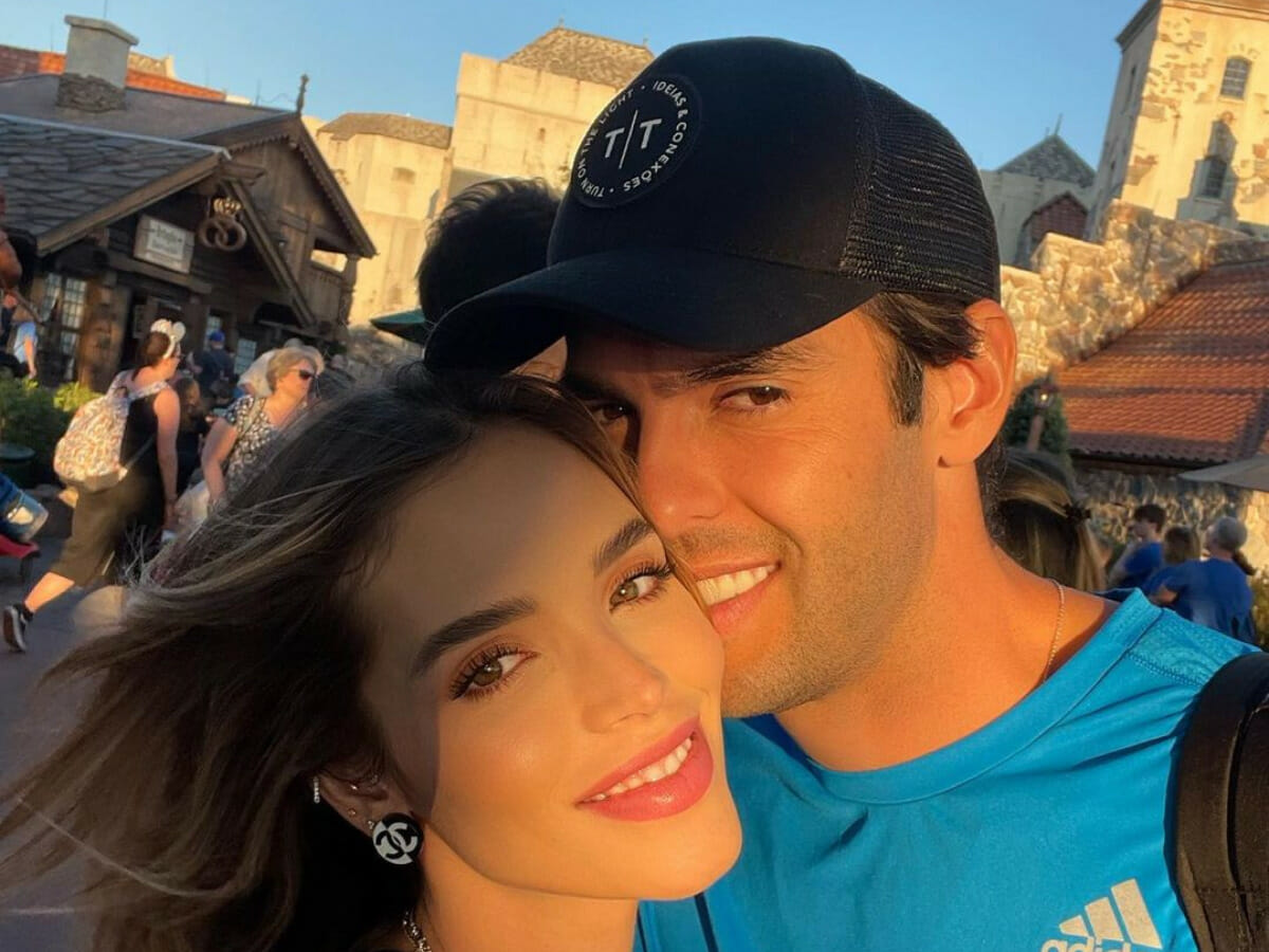 Carol Batista Leite e Kaká