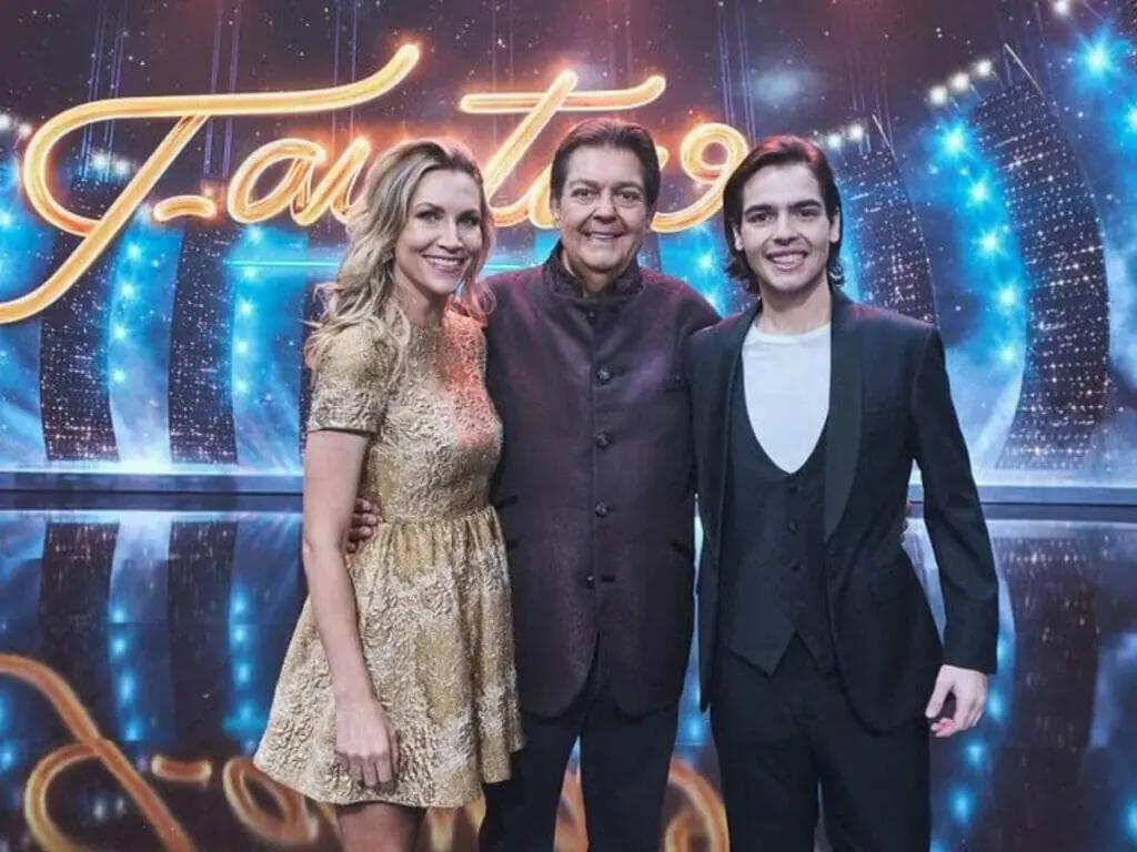 Faustão, Anne Lottermann e João