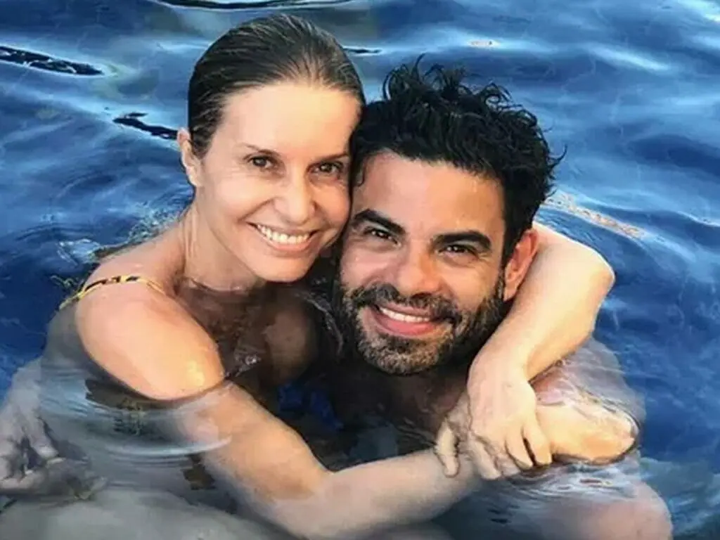 Paula Burlamaqui e Edu Reyes