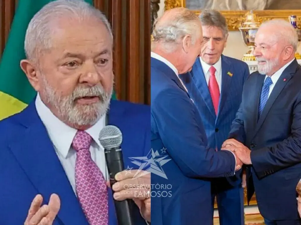 Rei Charles III e Lula