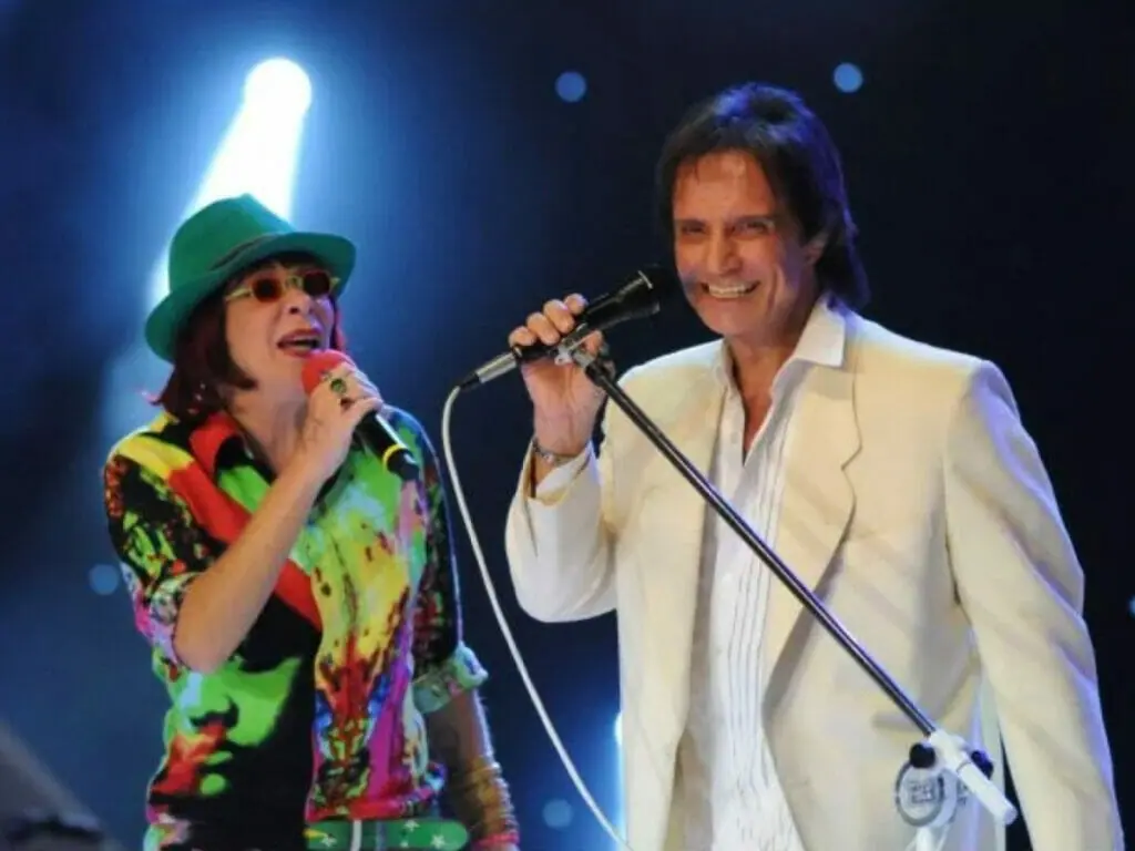 Rita Lee e Roberto Carlos