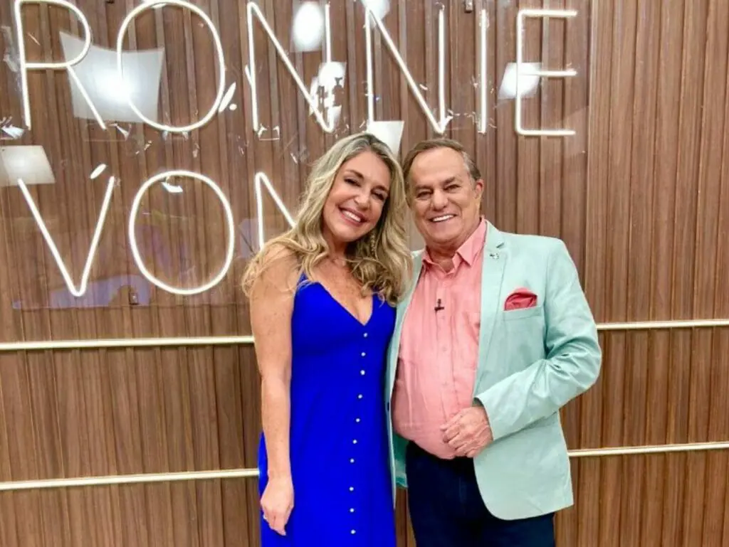 Cíntia Lima integra equipe de colunistas de Ronnie Von