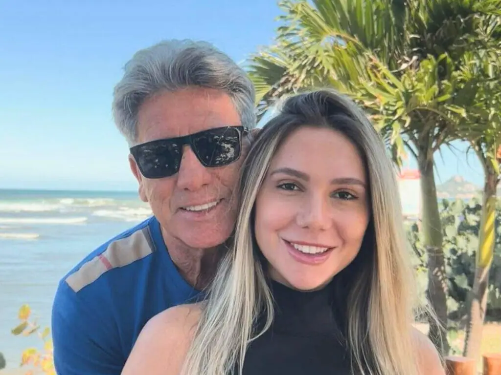 Carolina Portaluppi e Renato Gaúcho